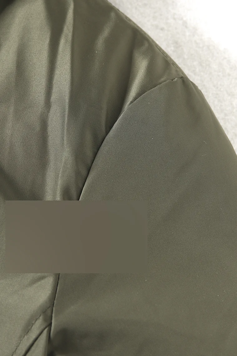 9l09 повседневные трендовые буквы печатные прямые женские с капюшоном открытые тела обе стороны носить пуховик мужской
