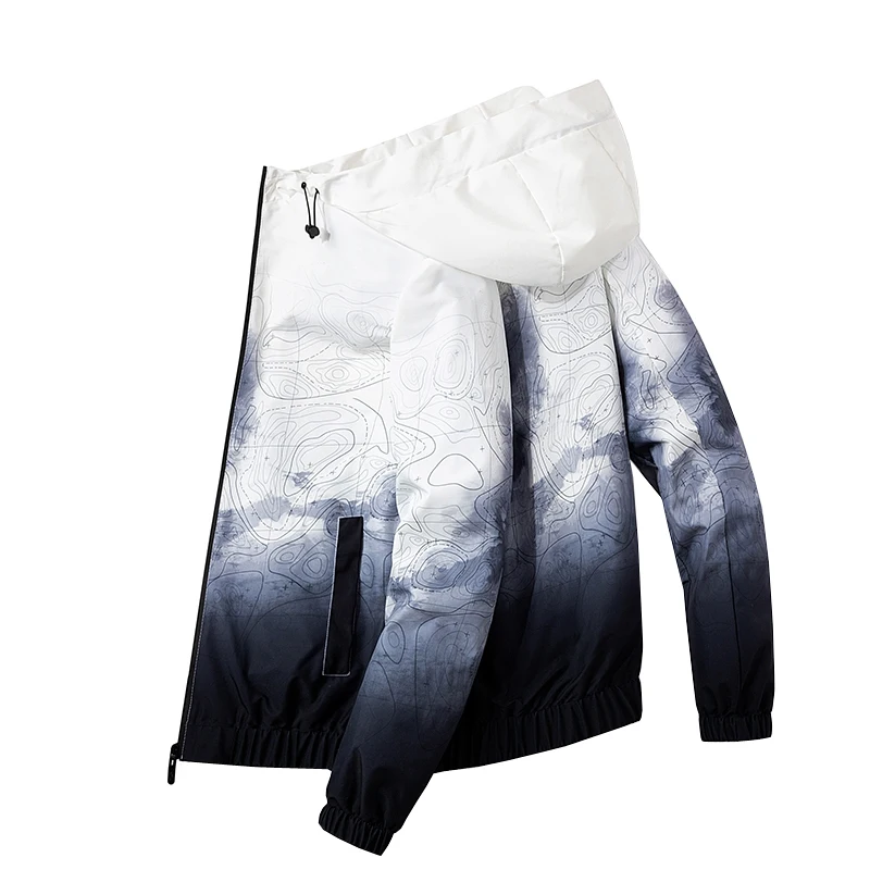 

2023 Mens Bomber Jacket Fashion Printed Hip Hop Japanese Baseball Youth Streetwear Outwear