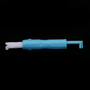 

1 Piece Plastic Sewing Needle Inserter Automatic Needle Threader Needle Threading Tool for Sewing Machine Length 2.83 inch