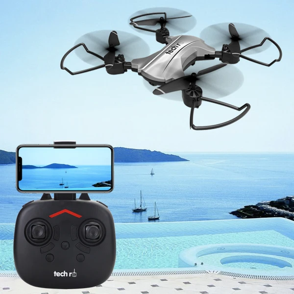 RC складной Дрон Квадрокоптер удержание высоты с Wifi камерой FPV передача в реальном времени RTF напоминание о низкой мощности