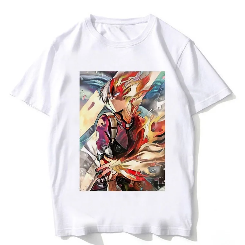 Newest My Hero Academia T Shirts Man Short Sleeve Clothing Boku No Hero Academia cosplay Funny Cartoon T-shirt For Man/woman