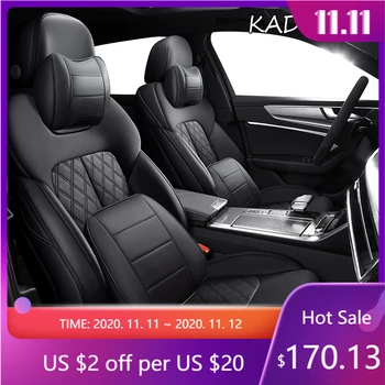 

KADULEE Custom Leather car seat covers For Mercedes-Benz E260 E300 E200 E250 E260 E320 C200 C180 C300 C260 C100 C320 car seats