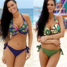 Bandeau Bikinis Women Floral Swimsuit Summer Beach Wear Female Split Swimsuit Sexy Biquinis Set 2020 Women Bathing Suit Backless Bandeau Bikinis Women Floral Swimsuit Summer Beach Wear Female Split Swimsuit Sexy Biquinis Set 2020 Women Bathing Suit Backless