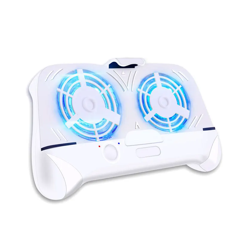 Gamepad Double Fan Radiator Gamepads Controller Power Bank Bracket for Shooting Games for Mobile Phone