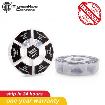 

Original THC Hexapak Coil Collection 6pcs/pack Tiger/Transformer/Ni80 Twisted/Clapton/Super Clapton/Staple Coil