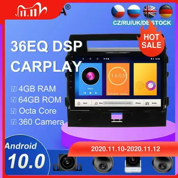 

GPS Navigation Radio player For Toyota Land Cruiser 11 200 2007-2015 Multimedia Auto Radio Player srereo HeadUnit dsp carplay