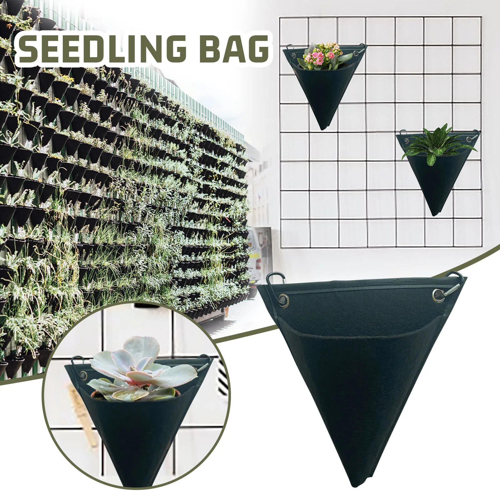 Diy Planter Planting Container Bag Garden Pot Interior Decoration