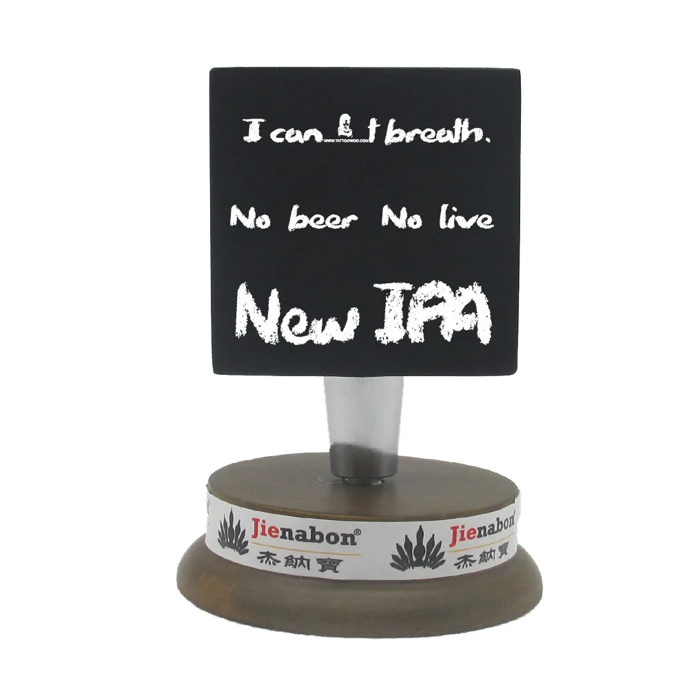 

Jienabon chalkboard beer tap handles