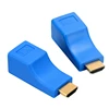 1 paire d'extension d'extension RJ45 4K compatible HDMI jusqu'à 30m sur CAT5e Cat6 réseau Ethernet LAN pour HDTV HDPC DVD PS3 STB ► Photo 2/6