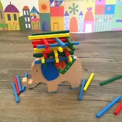 Деревянные верблюд, слон, балансировочный луч 3-6 лет, Детские креативные DIY игрушки, кирпичи Pro Chouchoule игрушки