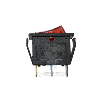 

One-key switch with signal lamp 16A, 250 V, for car