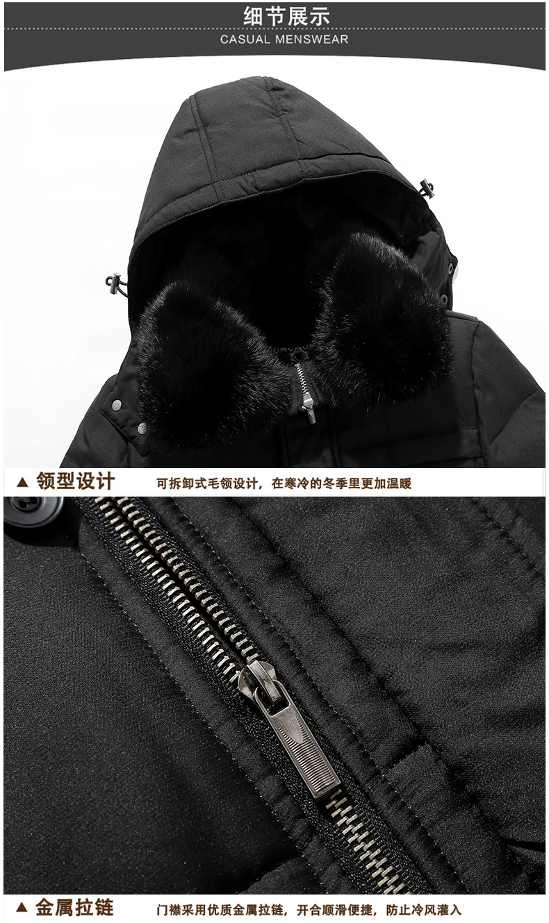 Длинная куртка-пуховик для девочек, длинный пуховик для девочек Для мужчин реальной меховой воротник зимняя куртка теплая куртка с капюшоном пальто для девочек удобная мужская однотонный деловой Для мужчин