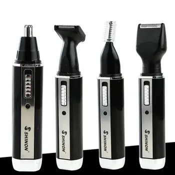 

4 In1 Personal Waterproof Electric Men Male Ear Nose Trimmer Rechargeable Hair Clipper Shaver Portable Beard Trimmer Machine
