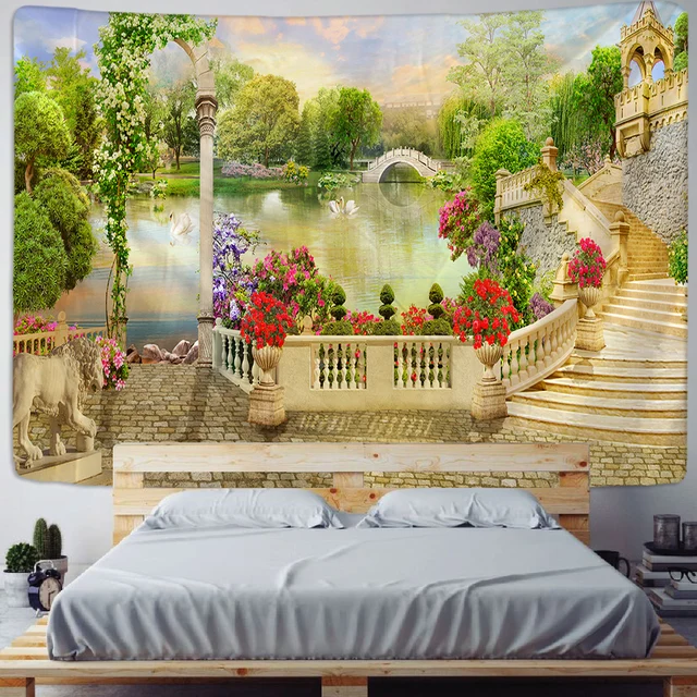 Beautiful Scenery Landscape Tapestry Wall Hanging