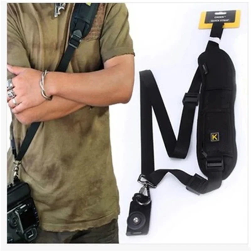 Quickly release camera sling belt single shoulder strap for all DSLR camera 5pcs/lot