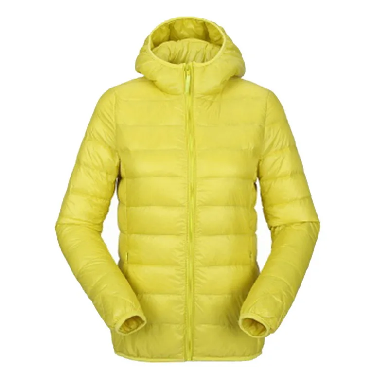 SFIT, женские зимние куртки с подогревом, пальто, уличные спортивные куртки, модное пальто, короткое теплое облегающее зимнее спортивное пальто - Цвет: Цвет: желтый