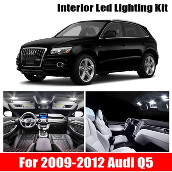 

21x White Interior LED Light Bulbs Canbus Kit For 2009 2010 2011 2012 Audi Q5 Accessories Map Dome Step License plate light Lamp