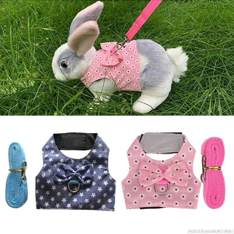Bunny Vest Rabbit Holiday Costume Cute Harness Leash Set Small Animals