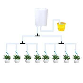 

Watering Kits Automatic Irrigation Watering Pump Timer Controller Holidays Garden Watering Tools for Plants Flowers