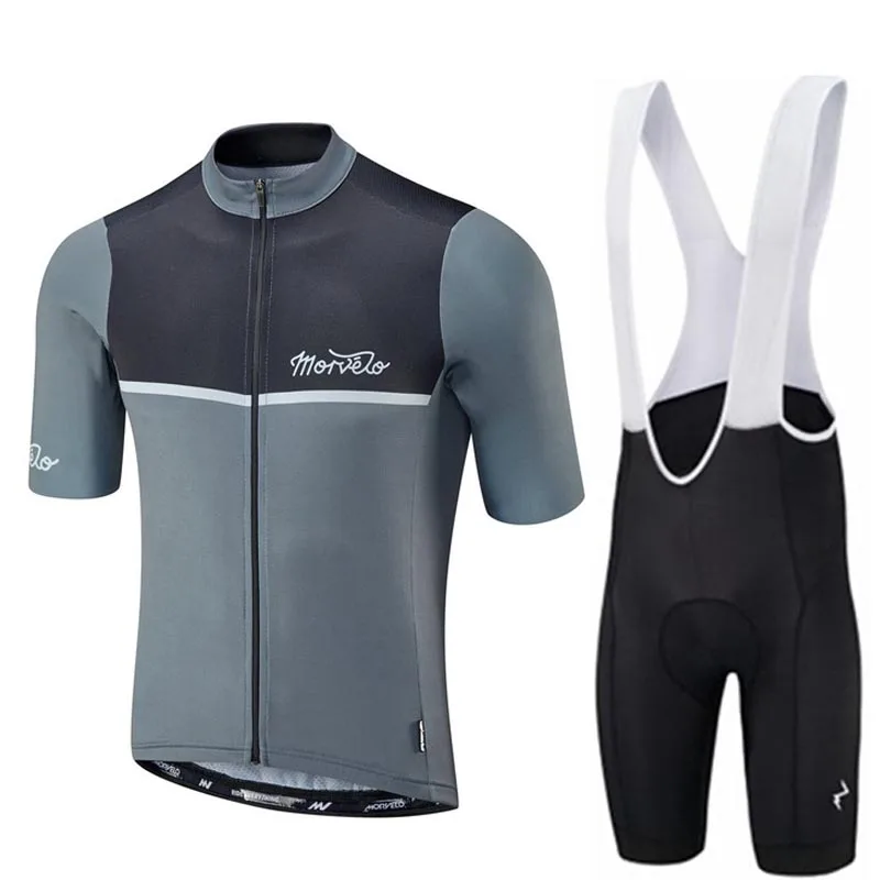 1 Morvelo мужские про команды, детское летнее «дышащее» Нижнее белье с коротким рукавом Велосипеды трикотажный комплект ropa ciclismo велосипед одежда велотрусы - Цвет: 1