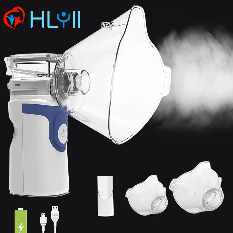 Best Inhaler Portable Nebulizer Machine For Asthma - USB Rechargeable