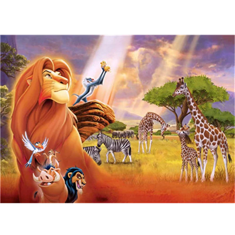 Painting By Numbers Acrilic Paint Photo Frame Digital Animal Size Lion Picture Living Room Mural Canvas Home Decoration | Дом и сад