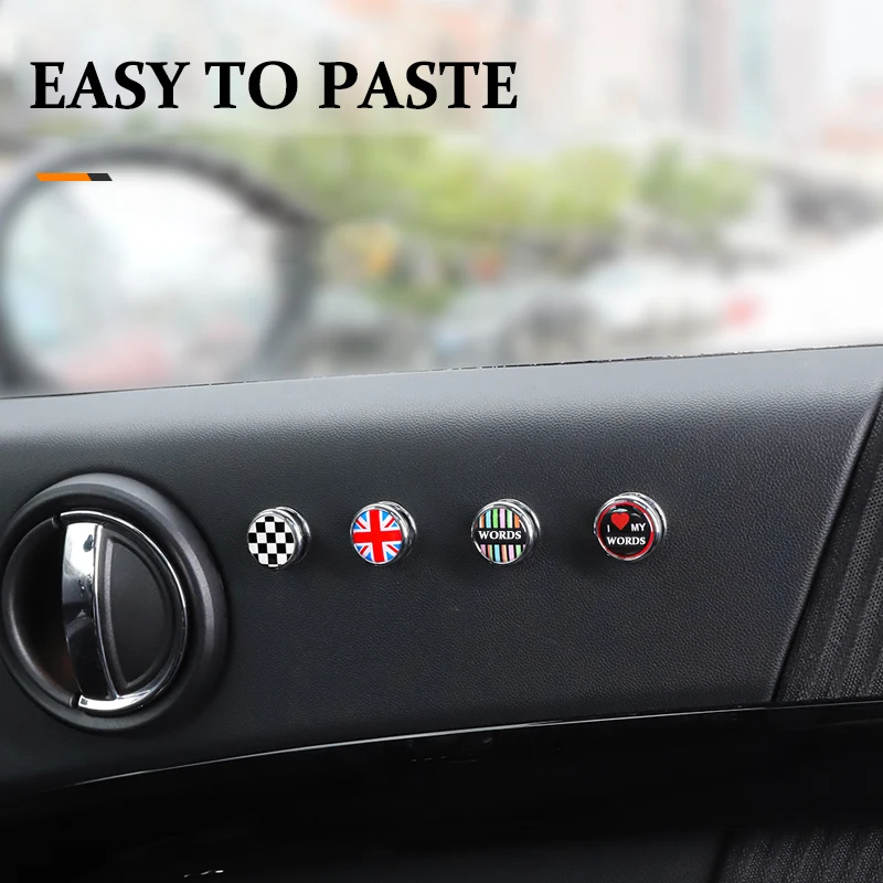 Car Accessories 1PCS For Mini Cooper Car Interior Sticker Fastener Cable Key Alloy Hook Up Holder Storage Clip F56 F60 R56 R60