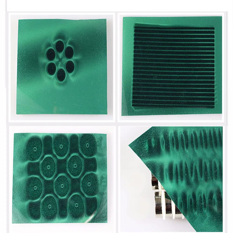 

1PC Green Magnetic Pole Observation Eheet,Magnetic Display Paper, Magnetic Circuit Display Sheet, Magnetic Pole Detection Card