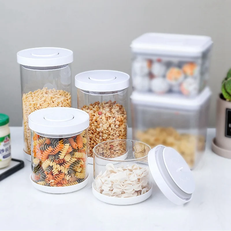

High Borosilicate Lead-free Glass Storage Tank Glass Sealed Can Kitchen Grain Storage Can Tea Can