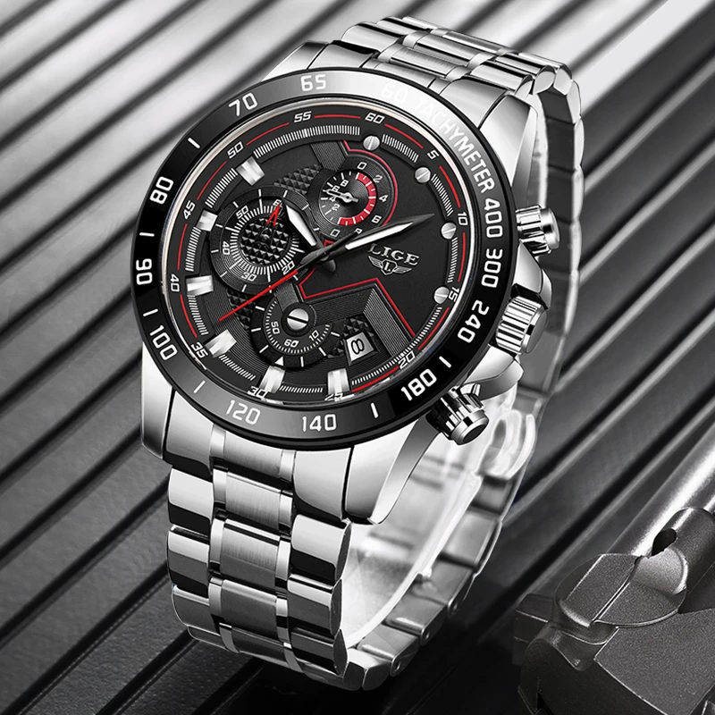 SAPPHERO Orologio da uomo in silicone impermeabile