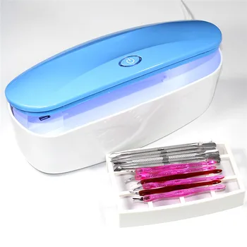 

Smart UV LED Sterilization Box USB Charging For Manicure Nail Tweezers Toothbrush Sterilizer Oral Hygiene Home Health