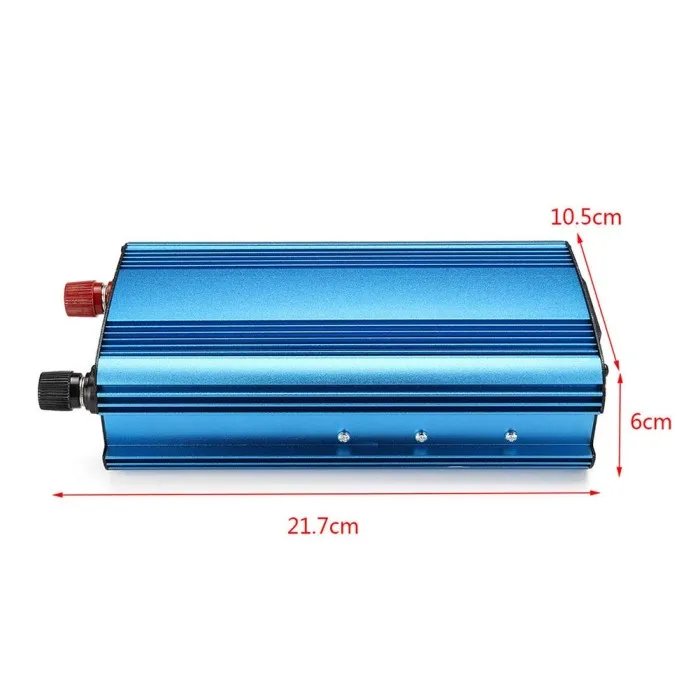 3000 W/4000 W фары для автомобиля на солнечной батарее Мощность Инвертор постоянного тока в 12/24V к переменному току 220V Модифицированная синусоида преобразователь FKU66