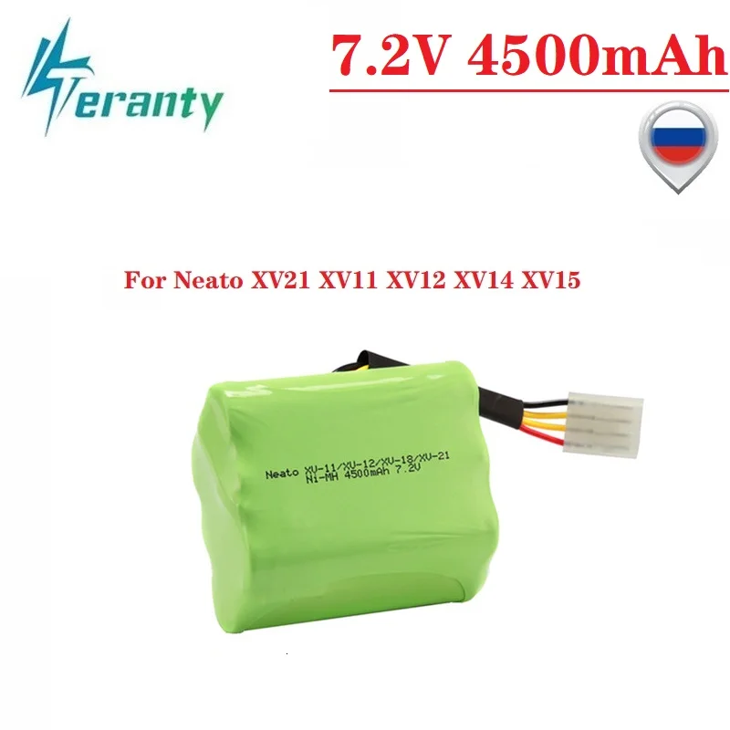 Подметально-уборочная машина Батарея 7 2 V 4500 мА/ч для Neato XV21 XV11 XV12 XV14 XV15 Пылесосы