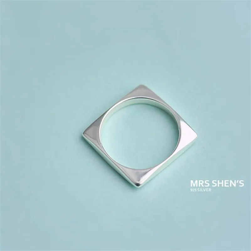 925 Sterling Silver Women Opening Rings