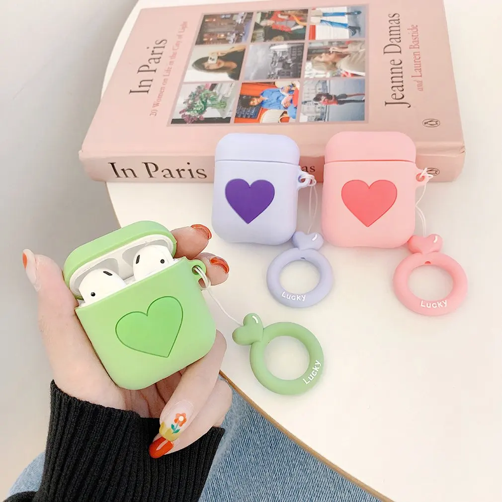 Для AirPods чехол Boba Milk tea беспроводной чехол для наушников для Airpods 2 Защитная крышка Милая бутылка для напитков с кольцом на палец