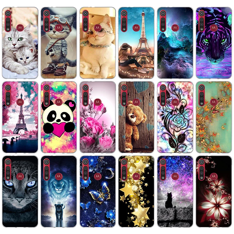 For Motorola Moto G8 Play Case TPU Soft Silicone Phone Cove play Cover Funda for MOTO One Macro Capa G8Play Bag | Мобильные телефоны