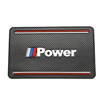 

Car Anti Slip Mat GPS Phone Holder Non-Slip Mat Pad for BMW M Power Performance E60 E61 E62 E70 E87 E90 E91 E92 E93 F10 F07 M3