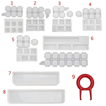 

Mechanical Gaming Keyboard Mold Computer PC Gamer Pet Paw keycaps Silicone Molds