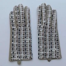 Nh luvas de couro genuíno para as mulheres inverno manter quente vermelho real pele de cabra luvas de couro super desconto liquidação kcl