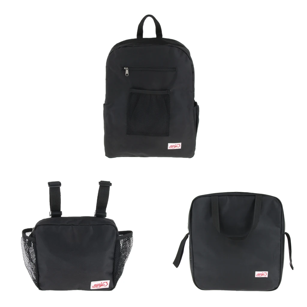 Durable Waterproof Patients Adults Wheelchair Pouch Storage Holder Bag Backpack
