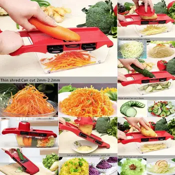 

Vegetable Cutter Mandoline Slicer Potato Peeler Carrot Peelers Gift Slicer Vegetable Grater Cheese Accessories Kitchen 2 N5P6