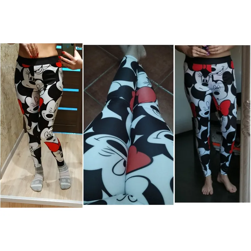 best leggings for women Fashion Mickey Women Leggings Women Sport Pants for Ladies Mickey Pants Women Gym Leggings Female Casual Pants Cartoon Disney carhartt leggings