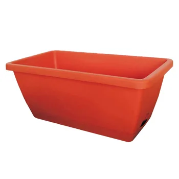 

Classic Home Garden Planter Natural Plastic Plant Pot with Drainage Hole