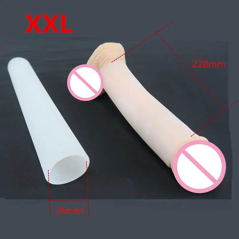 silicone sleeve for Penis stretcher pump ADS enlargement anti-turtle  jleqing