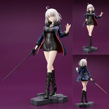 

25cm Fate Grand Order Black Stand Avenger Joan of Arc Jeanne D'Arc Alter PVC Action Figure Collectible Model Toy