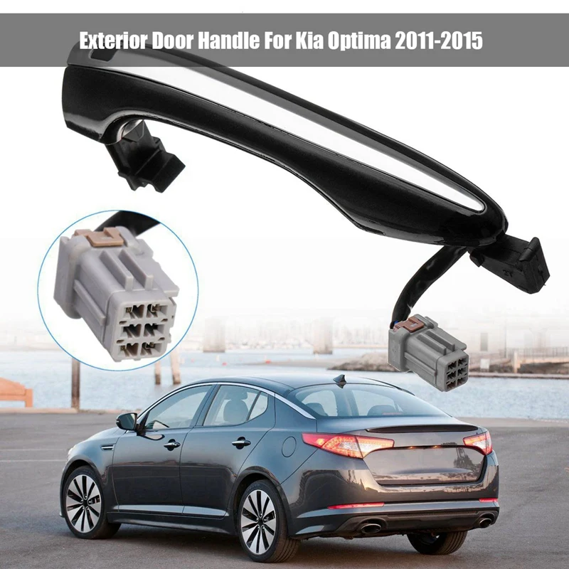 2 шт передняя Наружная дверная ручка с умным сенсором ключа для Kia Optima 2011 2012 2013 передний левый/правый