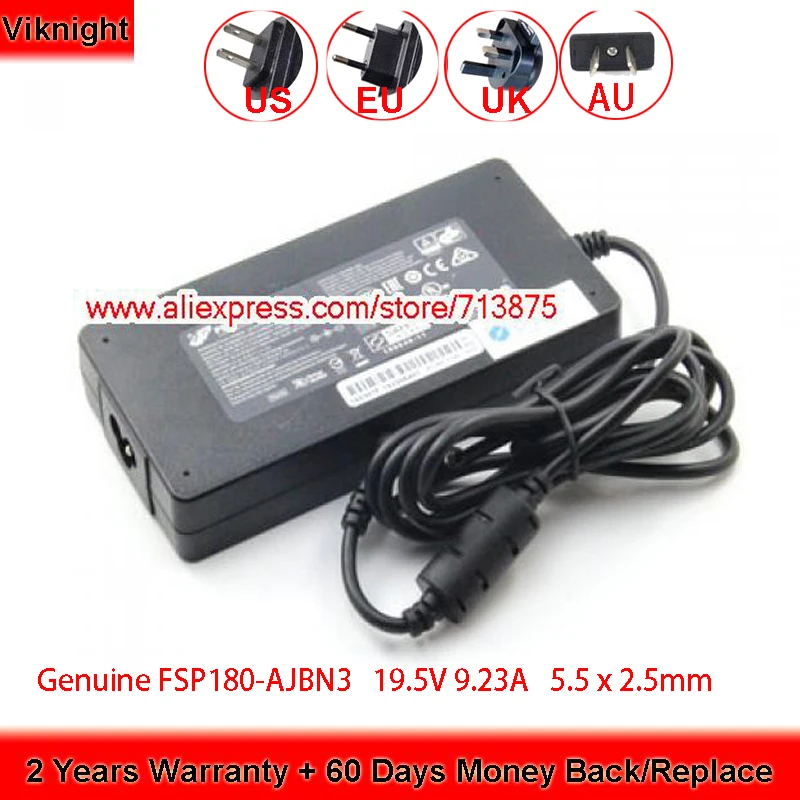 Оригинальное зарядное устройство для ноутбука FSP FSP180-AJBN3 180W 19 5 V 9.23A 5x2 5mm ELUKTRONICS MAG-15