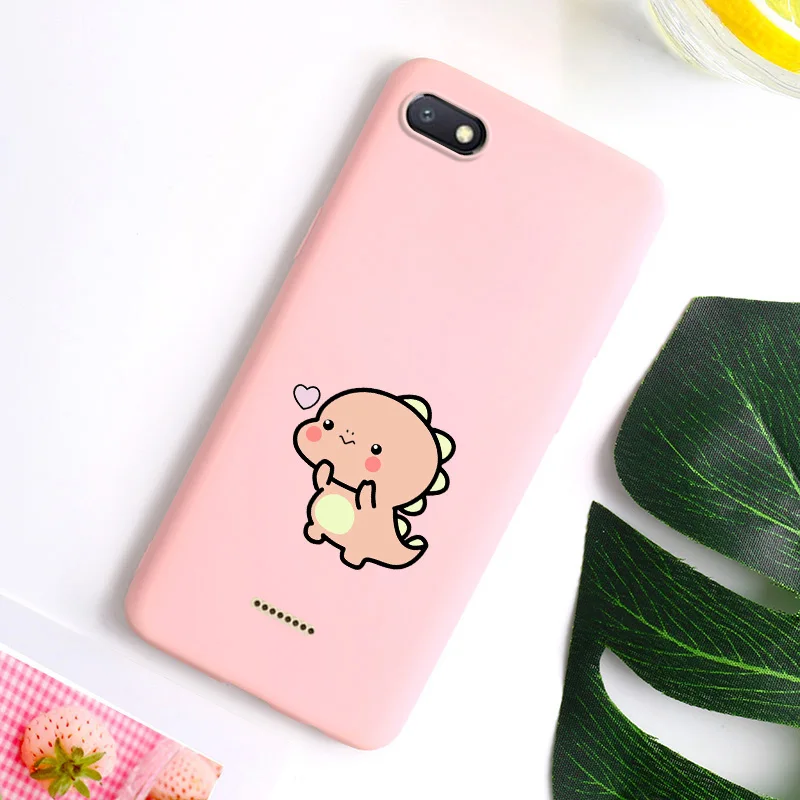 

Xiaomi Redmi 6A Case Xiomi Redmi 6 Funda 3D DIY Painted Soft Matte Candy Color Cover On Xiaomi Redmi6a Redmi6 Case Bumper Coque