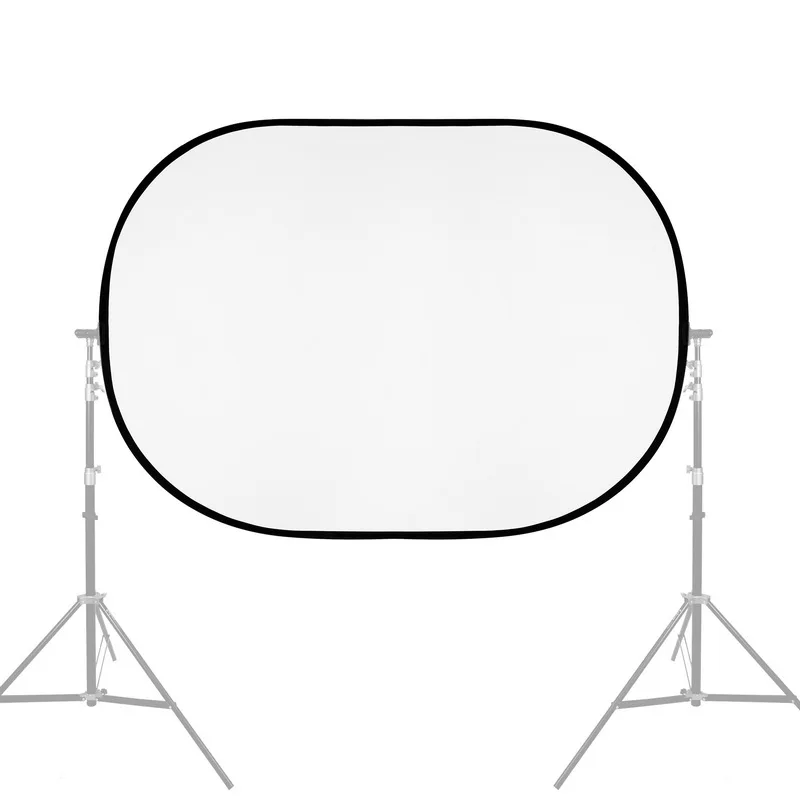 150 X200Cm Riflettore Ovale Pieghevole Soft Light Board Photo Video Photography Diffusore Photo Studio Soft Panel Con Borsa Portatile
