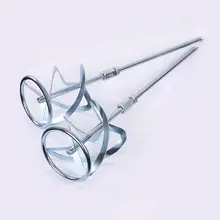 Профессиональный весло для Смешивания Краски взбиватель s-образная Резьбовая головка мешалка штукатурка